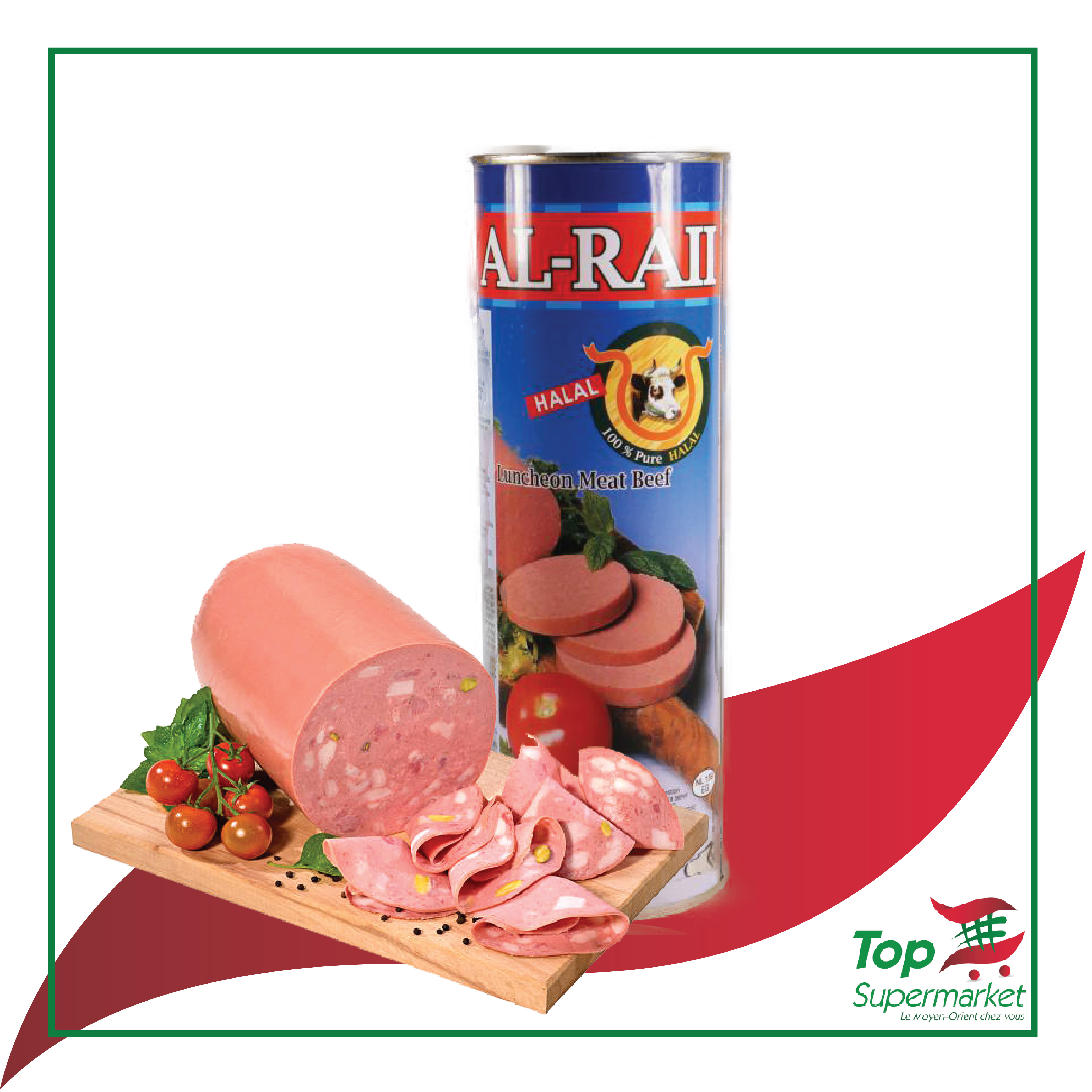 Al-Raii mortadelle boeuf 800gr HALAL